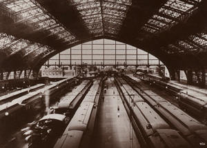 Reading Terminal interior of train shed