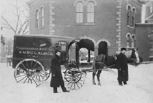 Vintage ambulance