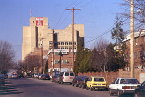 Temple University streetscape