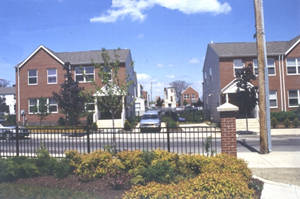 West Poplar streetscape