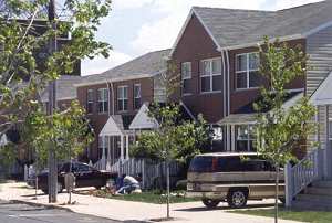 West Poplar streetscape