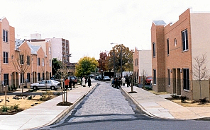 Johnnie Tillmon Townhouses street scene